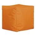 thumbnail image 3 of Gouchee Home Cube Brava Clémentine – Pouf cube hydrofuge rempli de billes de polystyrène, léger et portable, pour salon ou dortoir, 3 of 7