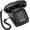 Black, variant on Corded Landline Phone with Flashing Call  Light, Classic Mechanical Button Desktop Telephone, Plug & Play for  Office Hotel Retro Decor