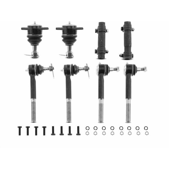 Front Ball Joint and Tie Rod End Kit 8 - Compatible with 1988 - 1999 Chevrolet K1500 - Autopart Premium
