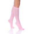 thumbnail image 3 of Over The Calf Socks for Men and Women Pink 3 PAIRS Boot Socks Size 9-11, 3 of 7
