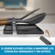 thumbnail image 3 of Soporte Utensilios de Cocina de Silicona, Porta cucharas de Cocina, Soporte para Cucharones, Espátulas, Pinzas, Resistente al calor y Con bandeja Antigoteo, 3 of 5