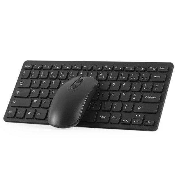 French Computer Mouse BX Wireless French Keyboard Mouse Ultra Slim Multimedia Keyboard Mouse ...