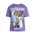 thumbnail image 5 of Outkast Men's and Big Men's Boxy Fit Graphic Tee with Short Sleeves, Sizes XS-3XL, 5 of 5
