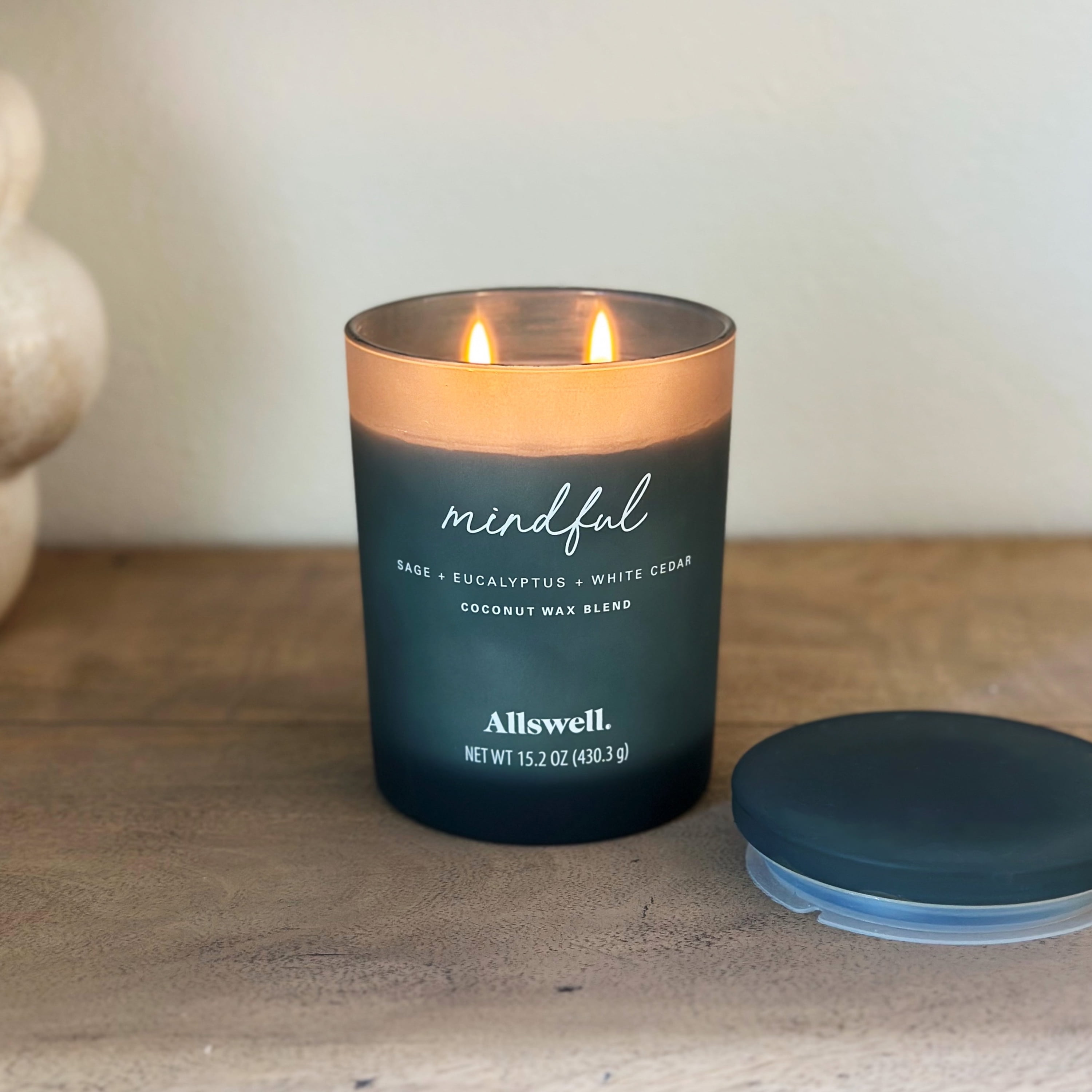 Allswell Mindful 15oz Scented Candle with Cashmere Cedarwood Musk