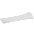 thumbnail image 2 of 14" 50-lbs Cable Tie, Pack of 100 - White, 2 of 2