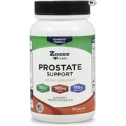 Zenesis Labs Prostate Health with Saw Palmetto - 90 Capsules - Also with Zinc, Copper, Pumpkin Seed, Burdock Root, Amino Acids, & Other Extracts - 45 Day Supply