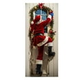 thumbnail image 2 of Costeam Christmas Door Decorating Kit with Santa Claus Border, Removable Door Stickers and Hanging Scene Set, Festive Party Decoration, 2 of 6