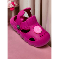 thumbnail image 2 of SANDALIAS PARA NIÑA LIGERSA Y ANTIDESLIZANTES EVA COLOR FUCSIA CON PINES DECORATIVOS, 2 of 5