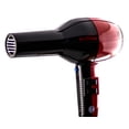 thumbnail image 1 of Red/Black , Solano Vero Rosso Professional Blow Dryer , Hair Scalp Head - Pack of 3 w/ SLEEKSHOP Teasing Comb, 1 of 1
