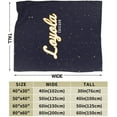 thumbnail image 3 of Loyola University Chicago Fleece Blanket, Very Soft Microfiber Flannel Blanket for Couch Warm and Cozy for All Seasons, 3 of 6
