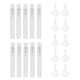 thumbnail image 1 of 10 frascos vacíos para atomizador de perfume + 10 embudos de plástico 10 ml, 1 of 9