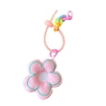 thumbnail image 1 of Llavero con colgante de flor para coche, mochila, bolso, cartera, accesorios Rosa, 1 of 9