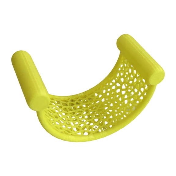 QSTDGVPW Betta Hammock Floating Rest Platform PLA Hideout for Small Fish Shrimp Pond Home Yellow