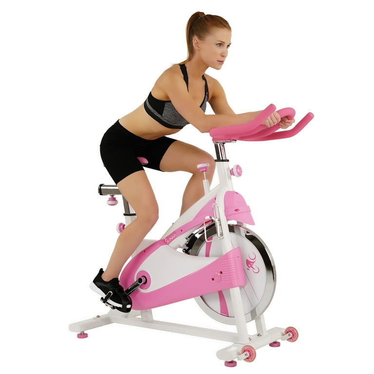 Pink sunny exercise bike new arrivals