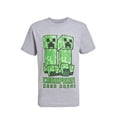 thumbnail image 4 of Set de ropa Minecraft Creeper Grid Boys de 3 piezas, talla 10/12, 4 of 9