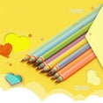 thumbnail image 5 of Cosmug 12 Pack Rainbow Recycled Wood Pencils | #2 Hb Pre-Sharpened | Eco-Friendly Art Drawing Tools | Colorful Design, Pink, 5 of 7
