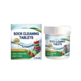 thumbnail image 2 of DZQMTKX Sock Cleaning Sheets, Stain Removal and Odor Eliminating Laundry Detergent, Dissolves Instantly for Hand and Machine Regular Use, 2 of 9