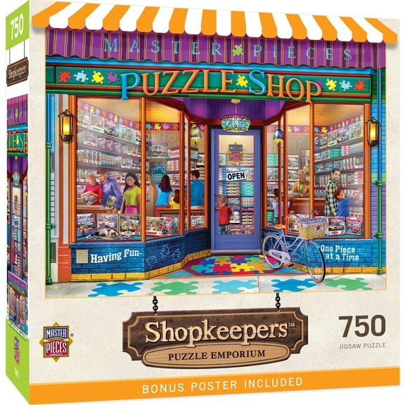 MasterPieces 750 Piece Jigsaw Puzzle for Adults - Puzzle Emporium - 18"x24"