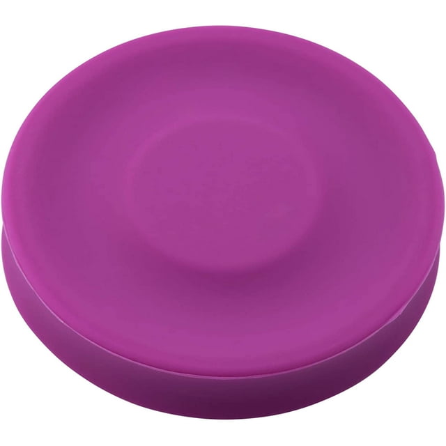 Puce Silicone Flexible Mini Disque Volant Frisbee Violet