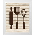 thumbnail image 1 of Robinson, Tamara 12x14 White Modern Wood Framed Museum Art Print Titled - Dining Room II, 1 of 4