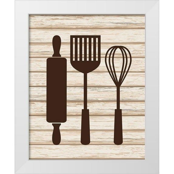 Robinson, Tamara 12x14 White Modern Wood Framed Museum Art Print Titled - Dining Room II