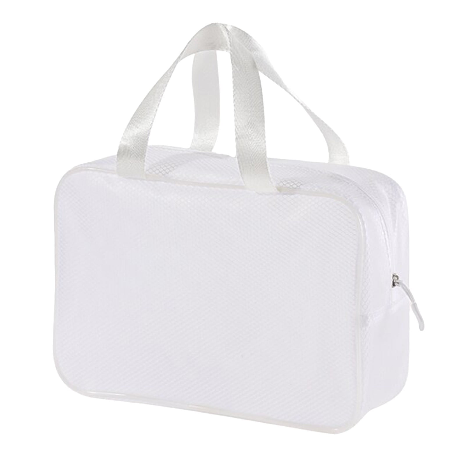 Travel Storage Bag Water Resistant EVA Toiletry Bag with Wide Handle and Zipper Closure Portable Storage Organizer for Makeup Cosmetics Toiletries Clothes Travel Gym and Daily Use