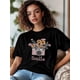 thumbnail image 2 of Women's T-Shirt,Short Sleeve Tee Shirts Casual Tops Spring Flower Camera Smile Crewneck T Shirt for Women, 2 of 8
