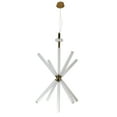 thumbnail image 2 of Design Living LED Chandelier, Gold, 2 of 6