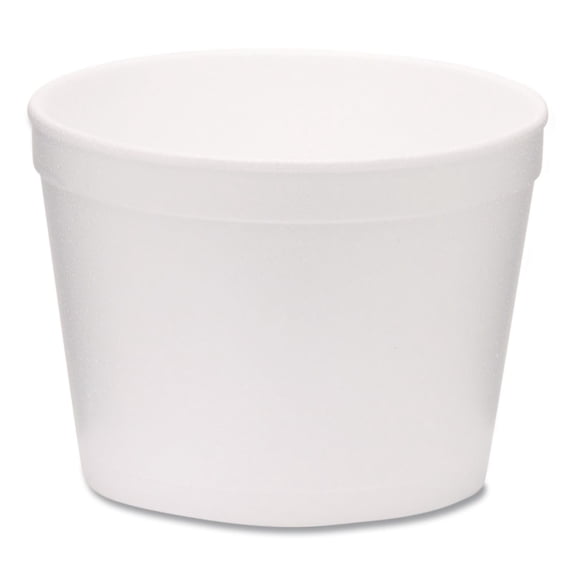 12 oz Tall Style Foam Bowls - White (500/Carton)