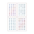 thumbnail image 1 of Daily Mix Store Christmas Glitter Face Stickers Waterproof Temporary Stickers for Festive Party, 1 of 9