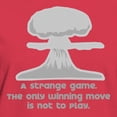 thumbnail image 3 of CafePress - Winning Move [Wargames] T Shirt - Women's Traditional Fit Dark T-Shirt, 3 of 4