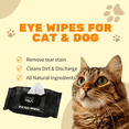 thumbnail image 4 of Penthouse Paws® Eye Wipes for Cats & Dogs - Tear Stain Remover & Eye Care, 80ct, 4 of 8