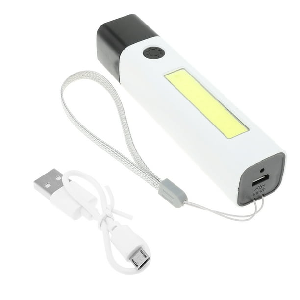 GOOHOCHY Linterna portátil de luz fuerte Iluminación del hogar Linterna recargable por USB
