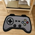 thumbnail image 6 of Gamer Floor Mat Cartoon Game Console Design Non- Rug,Ultra Soft Absorbent Machine Washable Carpet for Gaming Room,Bathroom Indoor Door Decorï¼31.5*19.69Inchï¼, 6 of 7