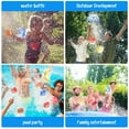 thumbnail image 5 of HUASHENG Reusable Kids Water Splash Ball Refillable Quick Fill Self Sealing For Water Fighting Games Water Parks Summer Parties, 5 of 5