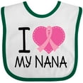 thumbnail image 3 of Inktastic Breast Cancer Nana Boys or Girls Baby Bib, 3 of 4