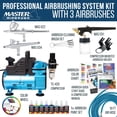 thumbnail image 2 of Airbrush Kit Master Airbrush TC-420 Dual Fan Compressor, 2 of 7