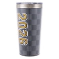 thumbnail image 2 of Graduation Grid Coffee Tumbler, Black, Gold, Way To Celebrate, 3.2 x 7.1 Inch, 2 of 6