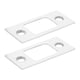 thumbnail image 2 of 2 piezas de placa de refuerzo para puerta con relleno para orificio de cerradura de seguridad, 2 of 7