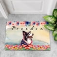 thumbnail image 4 of Freedom Border Collie on Independence Day 4th of July Doormat Borders Dog Lovers Gifts Idea Indoor Outdoor Welcome Mat - 01005, 4 of 5