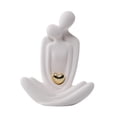 thumbnail image 2 of Estatua de abrazando figuras de pareja para decoración del hogar, colección de ilustraciones, adorno romántico para centros de mesa de, 2 of 9