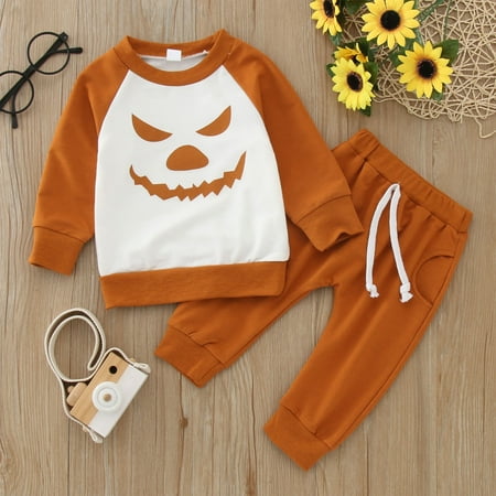 

FZM Christmas Kids Toddler Baby Girls Autumn Print Cotton Long Sleeve Long Pants Tops Hoodie Set Outfits Clothes