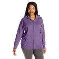 thumbnail image 1 of Just My Size Womens ComfortSoft EcoSmart Fleece Full-Zip Hoodie, 5X, 1 of 3