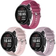 thumbnail image 2 of Meliya Compatible 20mm Silicone Replacement Strap for Garmin Forerunner 245 / 645, 2 of 8