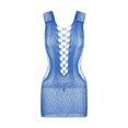 thumbnail image 2 of VISgogo Camisón Sexy Ahuecado para Mujer, Escote Profundo Sin Mangas de Una Pieza con Diseño de Diamantes de Imitación VISgogo moda, 2 of 9