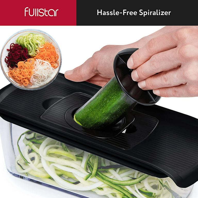 The best way to meal prep is with Fullstar's 6-in-1 Mandoline Slicer 