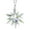 B, variant on 3.15 Inch Crystal Snowflake Suncatcher - Decorative Star Pendant for Window Christmas Ornaments and Home Decor
