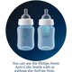 thumbnail image 5 of Biberón Philips AVENT SCF400/34 anticólico, 125 ml, paquete de 3 unidades, transparente, 5 of 6