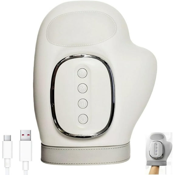 Alivura Therapeutic Glove – Electric Hand Massager with Heat & Compression for Arthritis/Carpal Tunnel