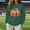 Green, variant on LIZUOJUN Crewneck Sweatshirt for Women Oversized Pullover Football Pumpkin Graphic Long Sleeve Casual Game Day Outfits for Women Fall Halloween Cozy L